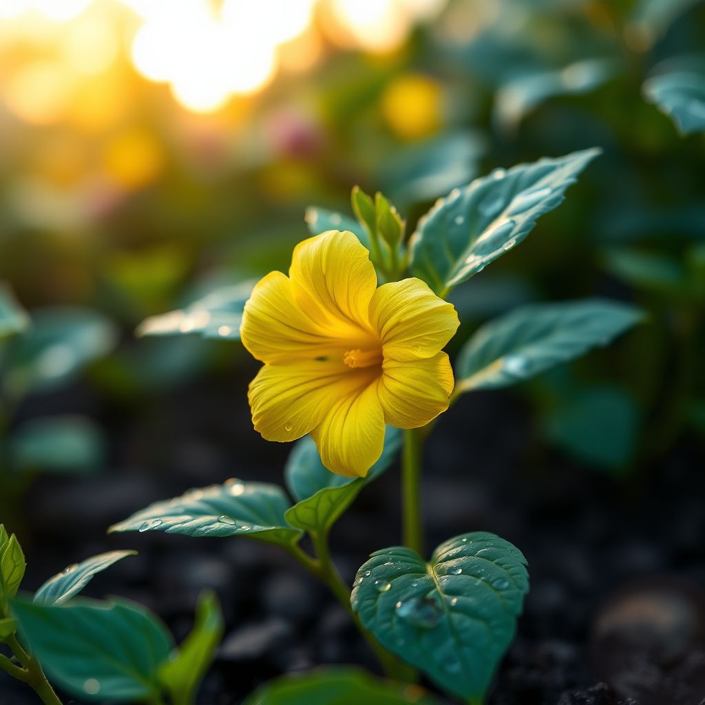 Yellow Mirabilis Flower seeds for Planting - Pollinator Friendly, Heirloom & GMO Free Seeds for Home Garden