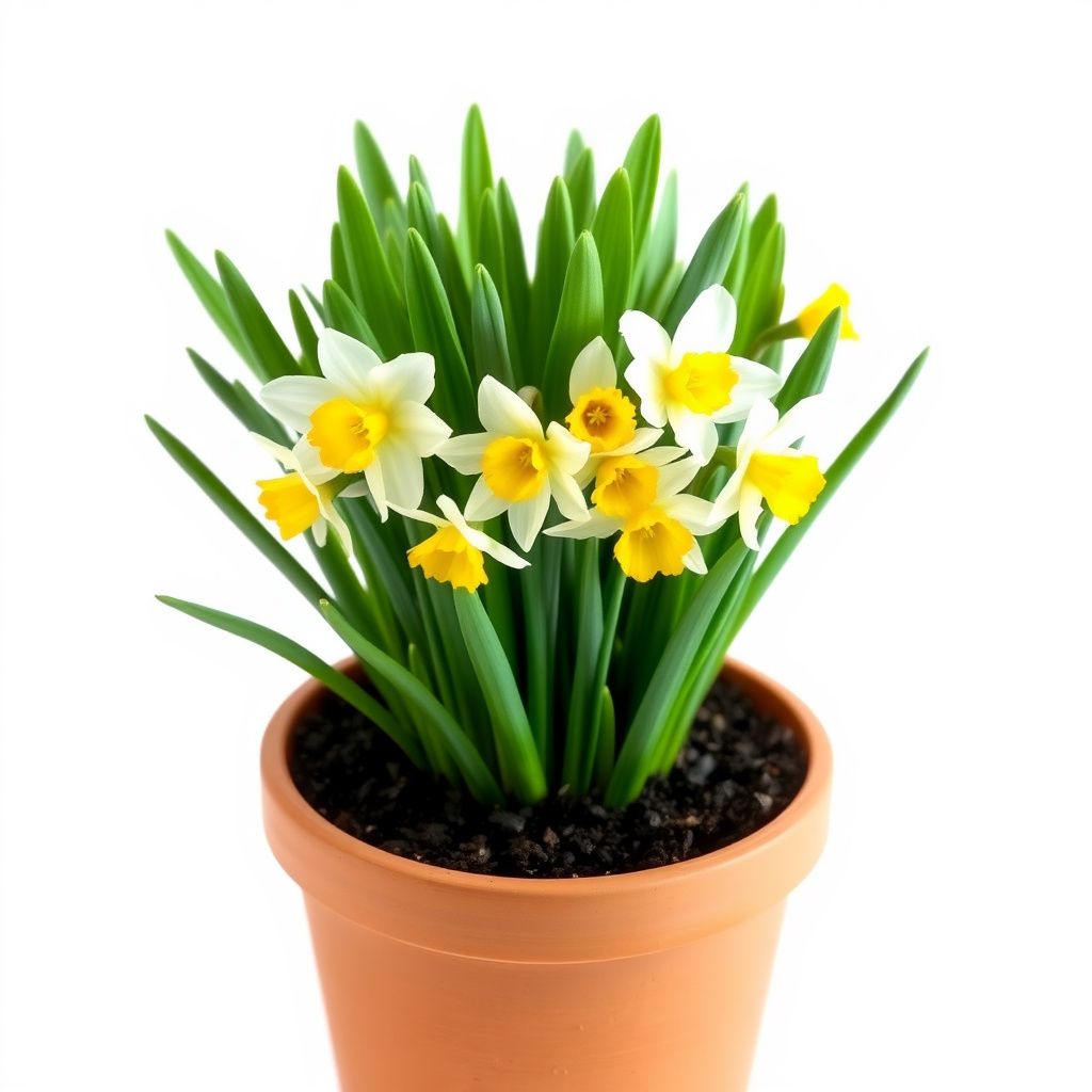 Narcissus Flower Seeds for Planting  White and Yellow Blooms