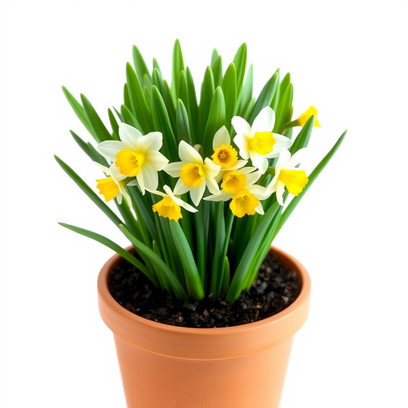 Narcissus Flower Seeds for Planting  White and Yellow Blooms