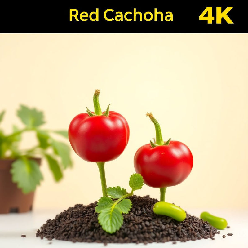 Red Cachucha Vegetable Seeds for Easy Planting