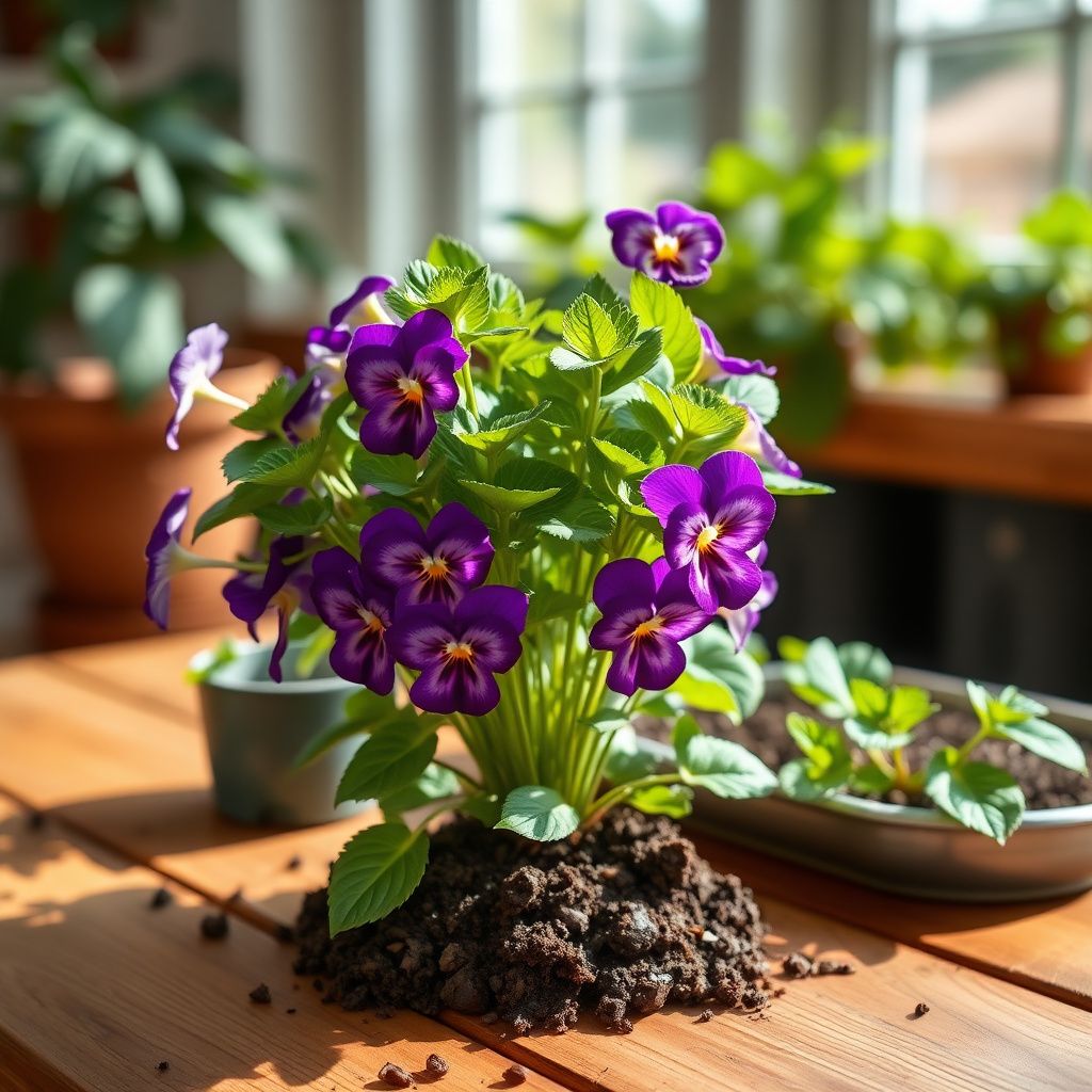 Viola Flower seeds for Planting, Perfect for Borders Heirloom & GMO Free Seeds for Home Garden