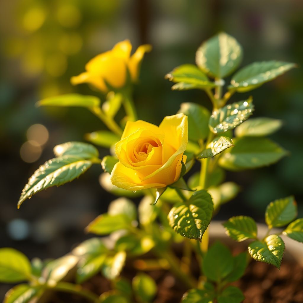 Yellow Rose DIY Garden Seeds