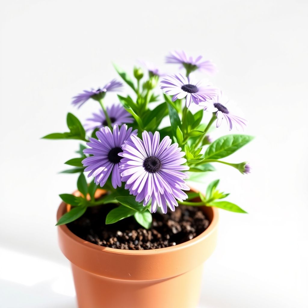 Lavender Osteospermum Flower seeds for Planting - Sun Loving, Heirloom & GMO Free Seeds for Home Garden