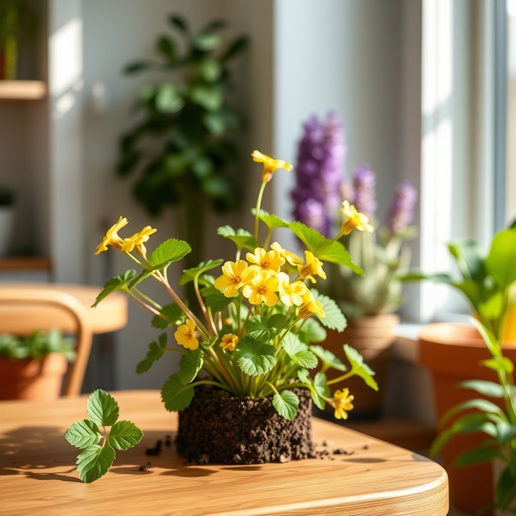 Yellow Pelargonium Flower seeds for Planting - Wildflower Mix, Heirloom & GMO Free Seeds for Home Garden