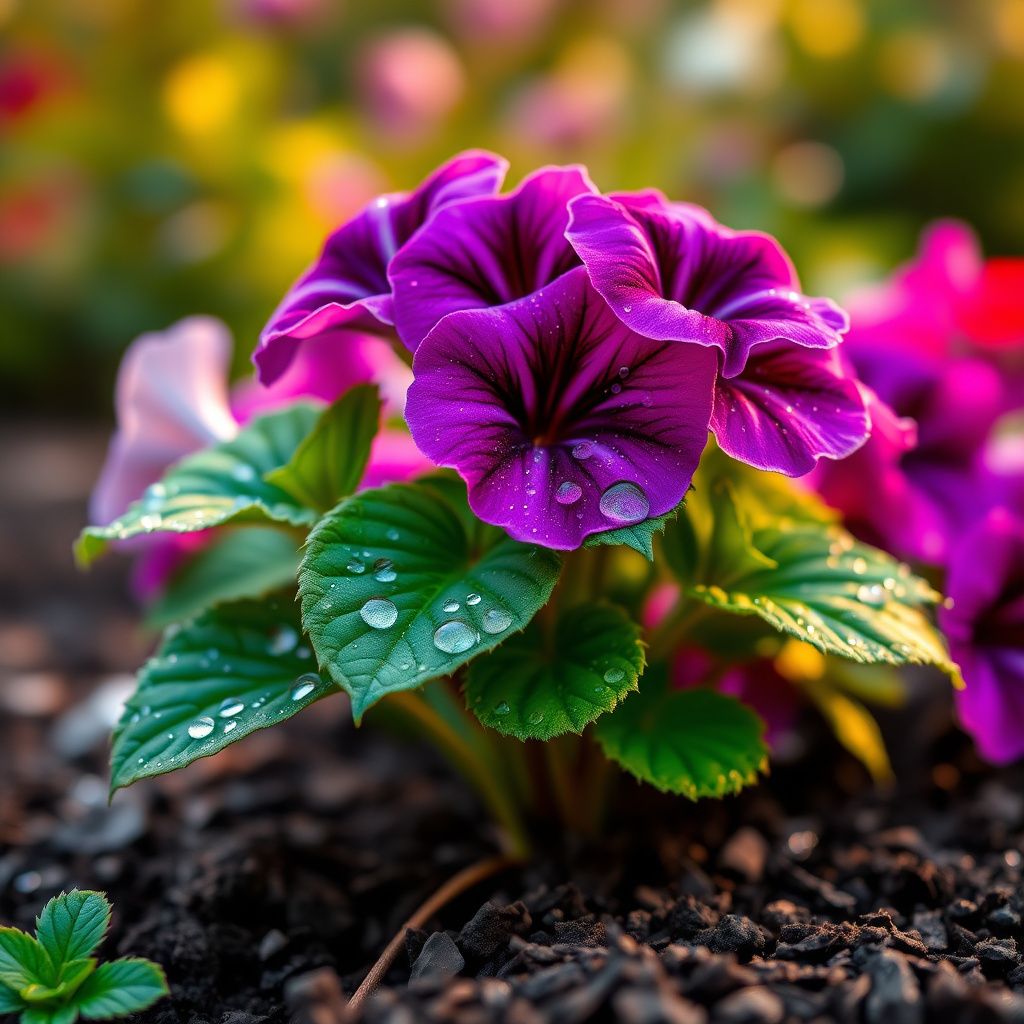 Petunias Mix Flower Planting Seeds for Vibrant Gardens