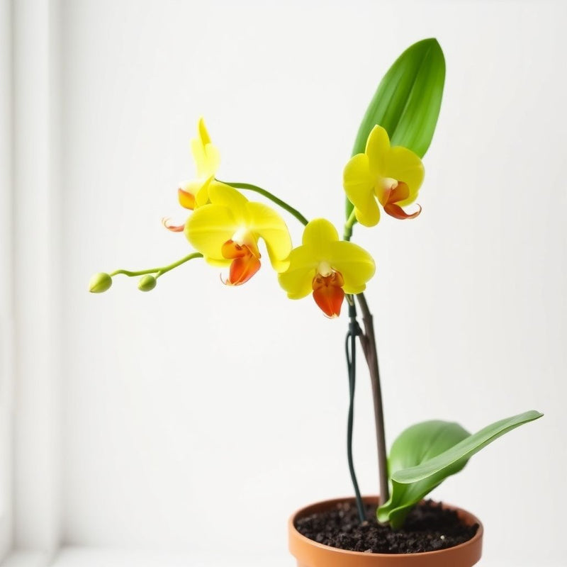 Yellow Phalaenopsis Orchid Flower seeds for Planting - Sun Loving, Heirloom & GMO Free Seeds for Home Garden