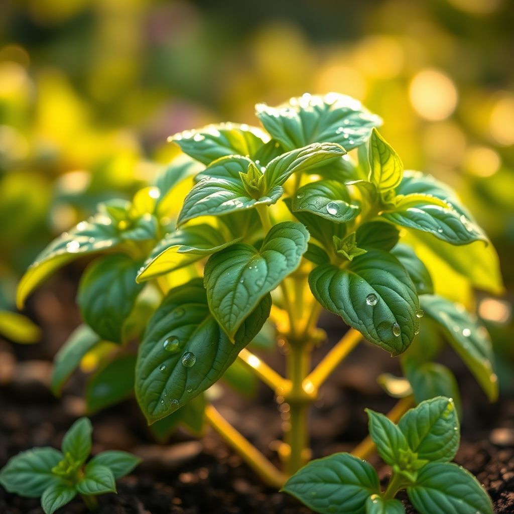 Basil Scented Flower seeds for Planting - Drought Tolerant, Heirloom & GMO Free Seeds for Home Garden