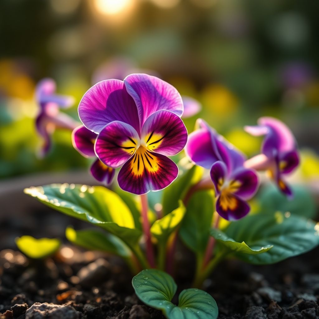 Viola Viola tricolor Seeds for Planting in Flower Bed and Container Garden