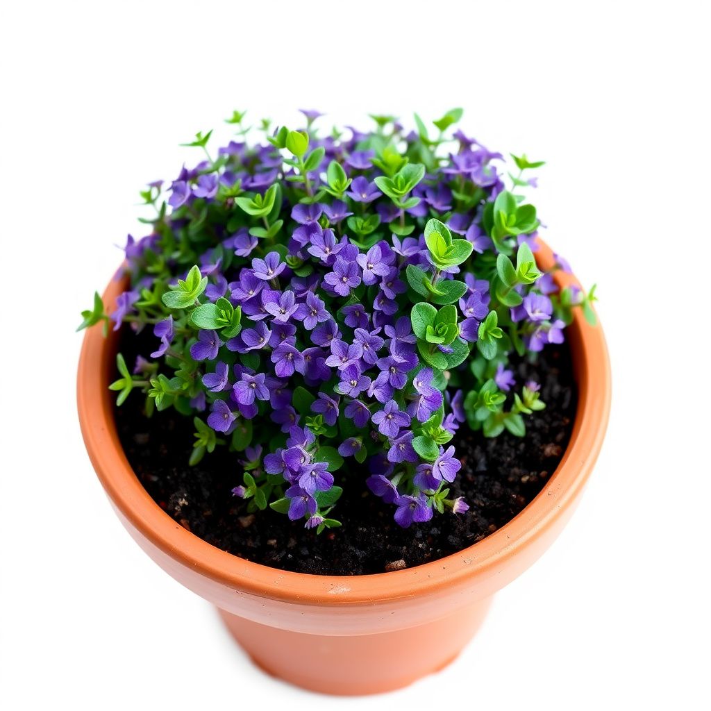 Purple Creeping Thyme Flower Seeds – Heirloom, Non-GMO, Fragrant Ground Cover for Garden Planting