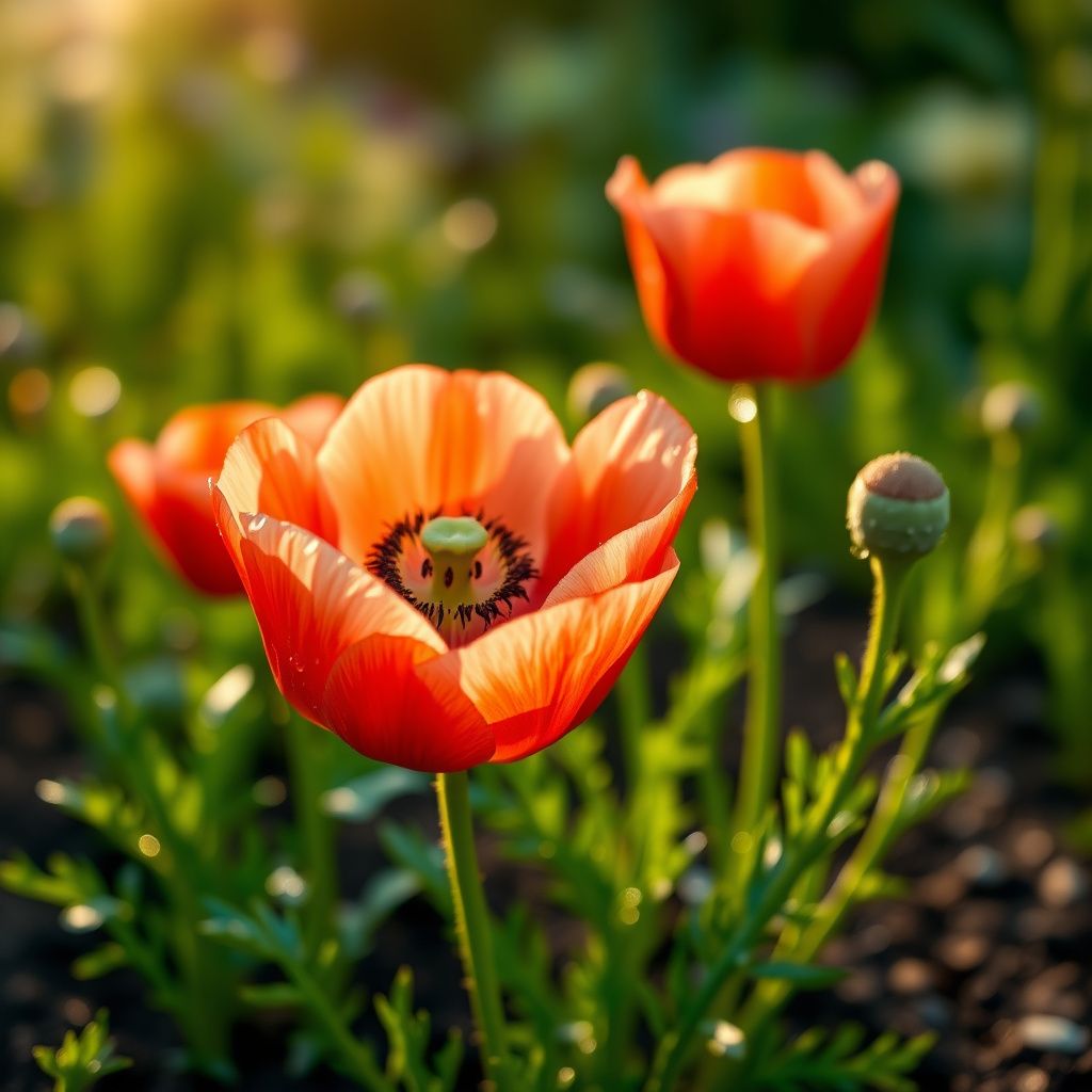 Ballerina Mix Poppy Seeds for Elegant, Colorful Poppy Flowers
