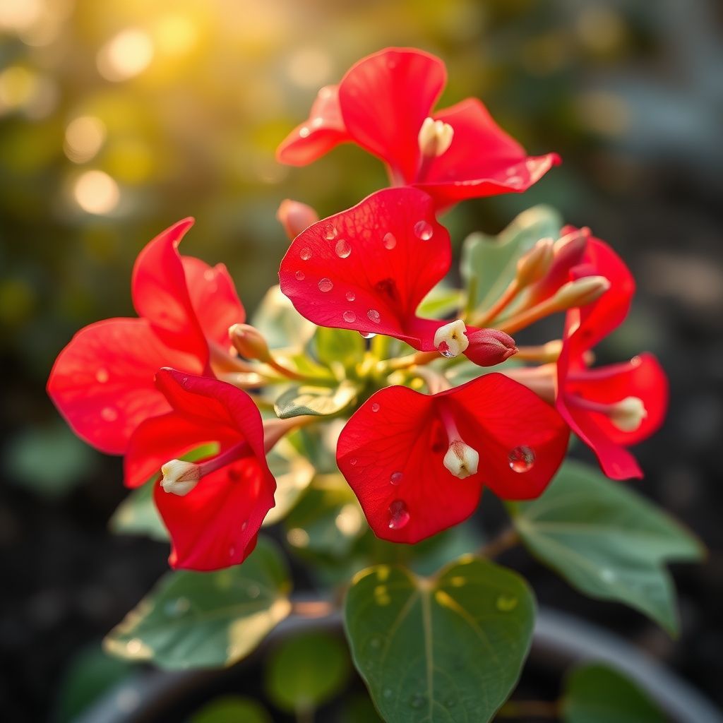 Red Bougainvillea Flower Seeds for Planting