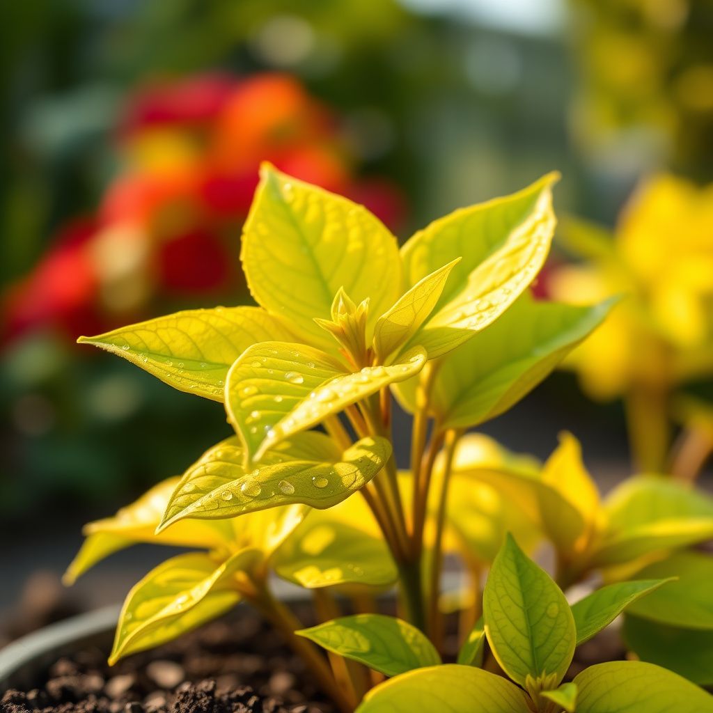 Yellow Poinsettia Planting Seeds