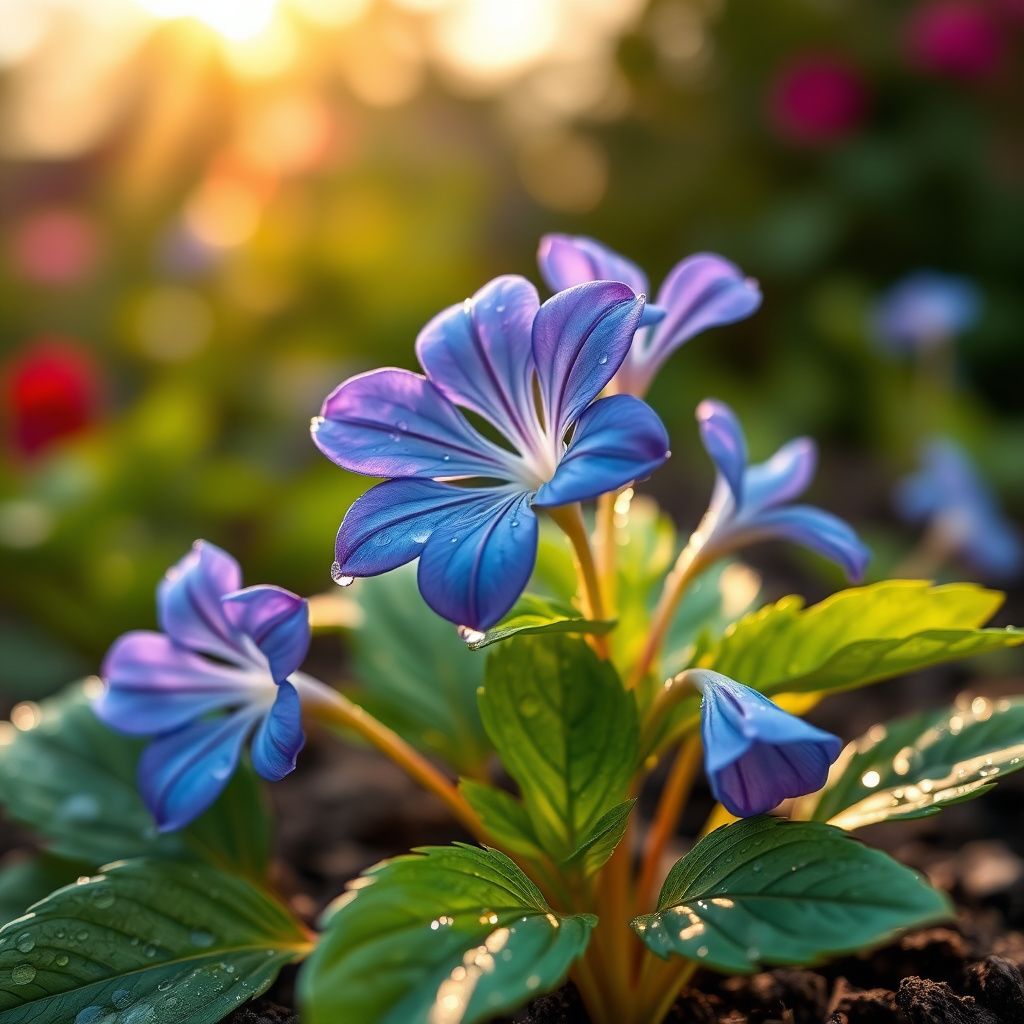 Blue Evening Primrose Flower seeds for Planting Premium Quality Heirloom & GMO Free Seeds for Home Garden