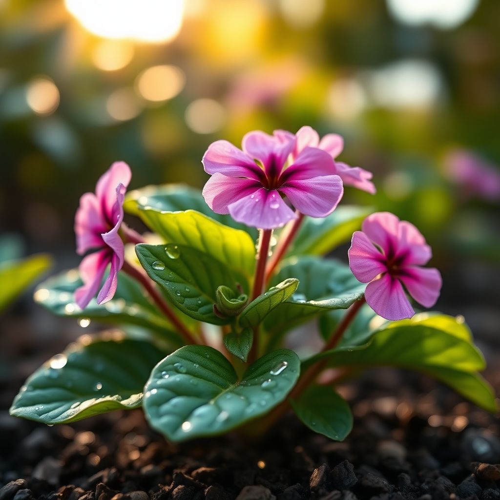 Pink Myosotis Flower Seeds for Planting  Charming Annual Blooms