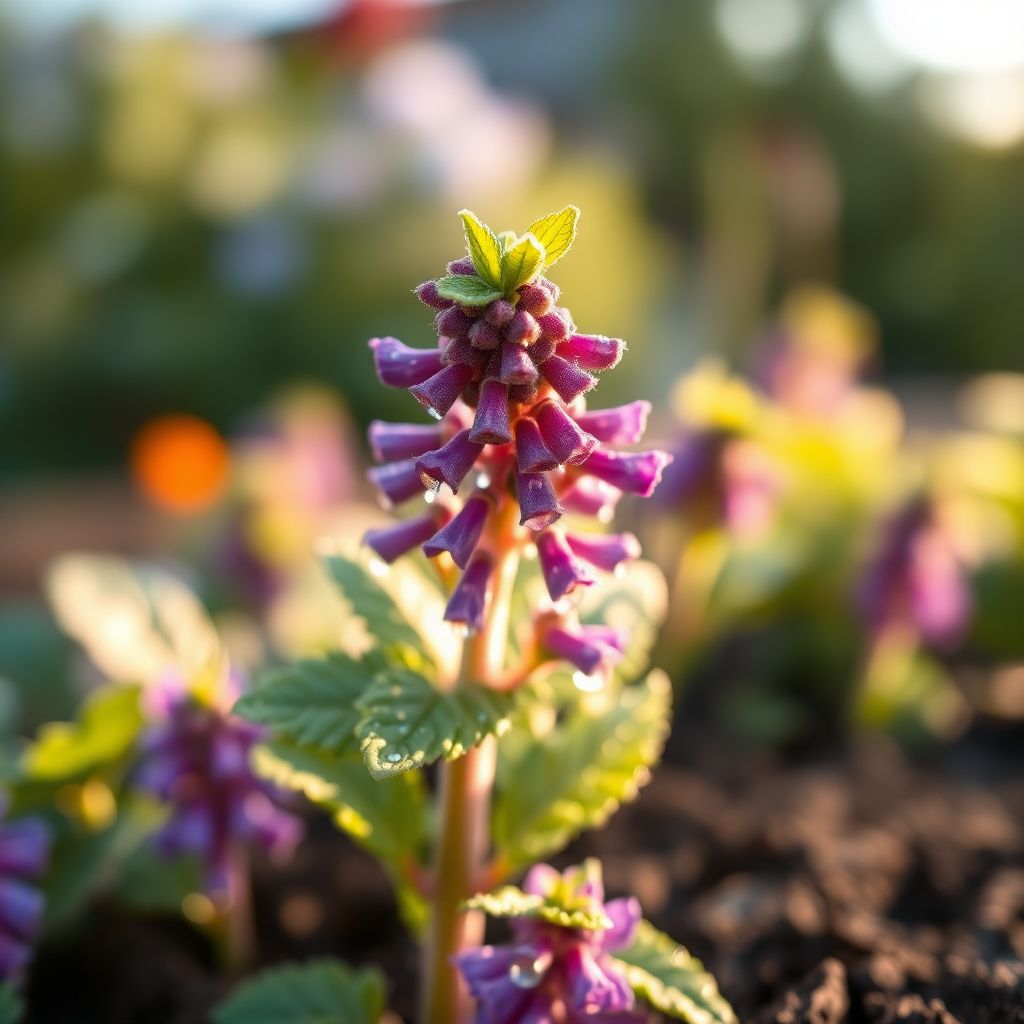 Purple Horehound Seeds  Planting for Colorful Blooms