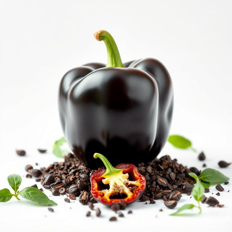 Black Bell Pepper Vegetable Seeds for Planting