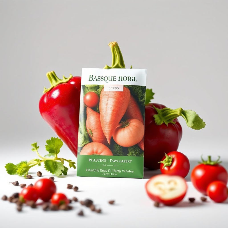 Basque Nora Vegetable Seeds for Planting - Hearty and Flavorful Garden Variety