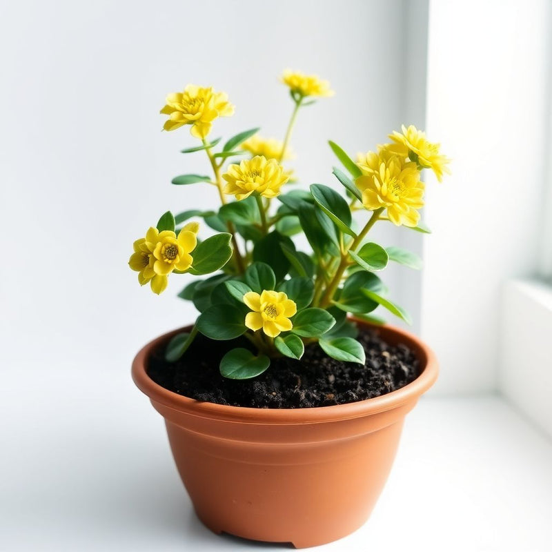 Yellow Sedum Flower seeds for Planting - Seasonal Bloomer, Heirloom & GMO Free Seeds for Home Garden