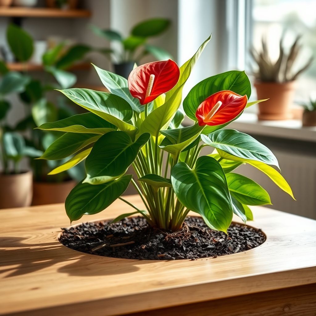 Anthurium Andraeanu Seeds for Planting home garden flower bed