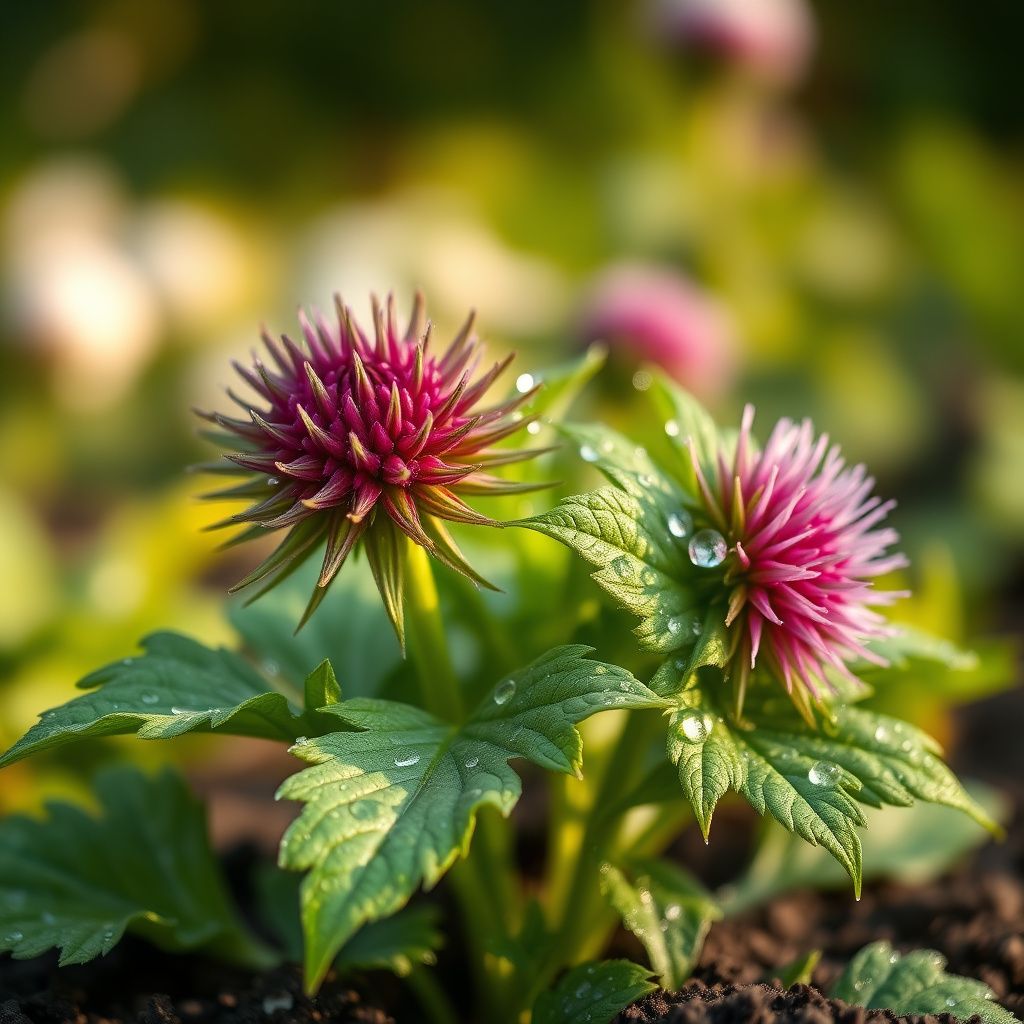 Arctium Lappa Flower seeds for Planting Hardy Variety Heirloom & GMO Free Seeds for Home Garden