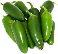 Jalapeno pepper plants in vegetable patch
