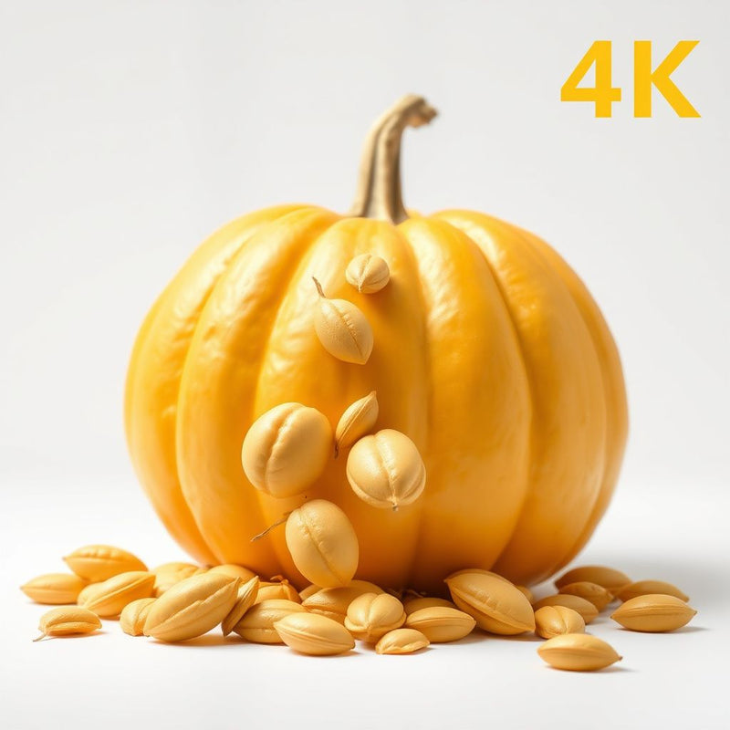 Mammoth Gold Pumpkin Seeds for Large Decorative Pumpkins