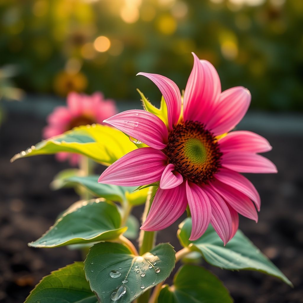 Pink Sunflower Seeds - Perfect for Planting