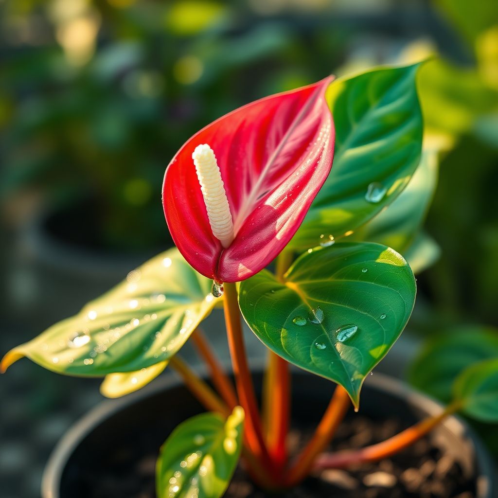 Anthurium Andraeanu Flower Seeds for a Vibrant Indoor Garden