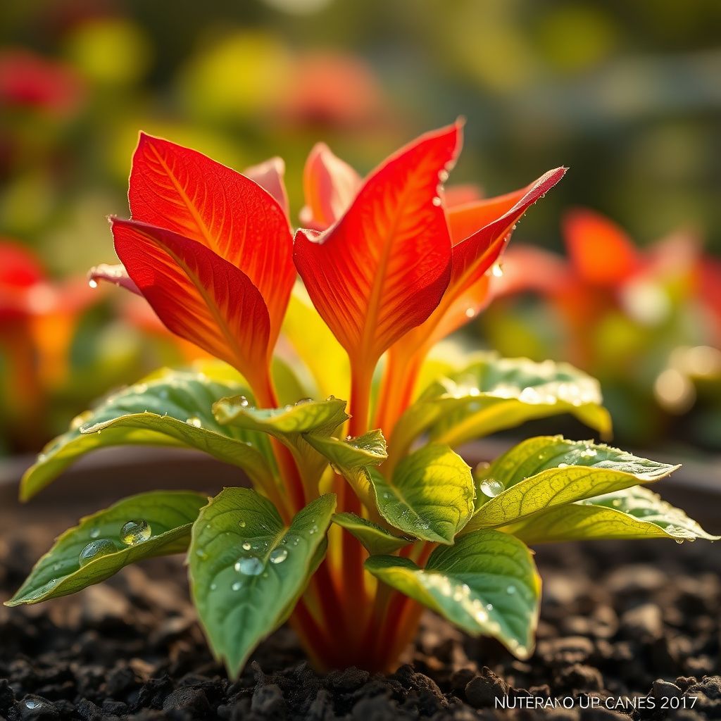 Yellow Red Danova Copper Seeds for Lush Garden Planting
