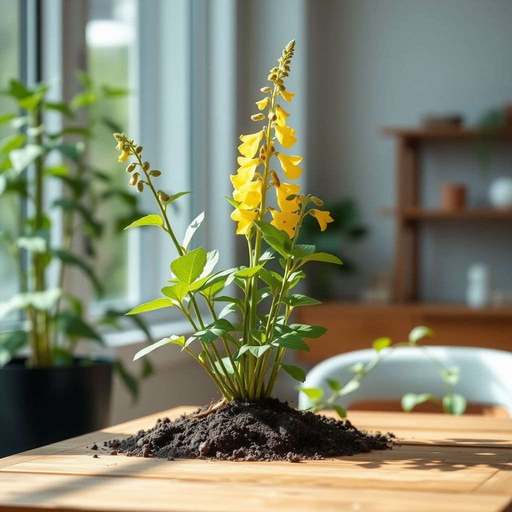 Yellow Verbascum Thapsus Flower seeds for Planting - Seasonal Bloomer, Heirloom & GMO Free Seeds for Home Garden