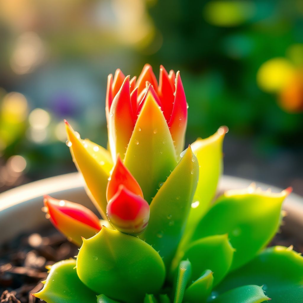 Zygocactus Truncatus Flower Seeds Red Planting