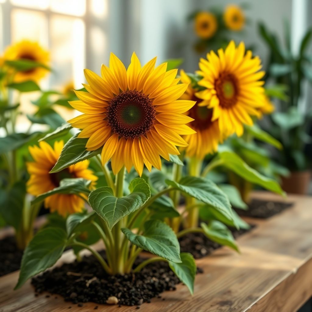 Sunflower Mix Helianthus annuus Seeds for Planting Backyard Field Garden
