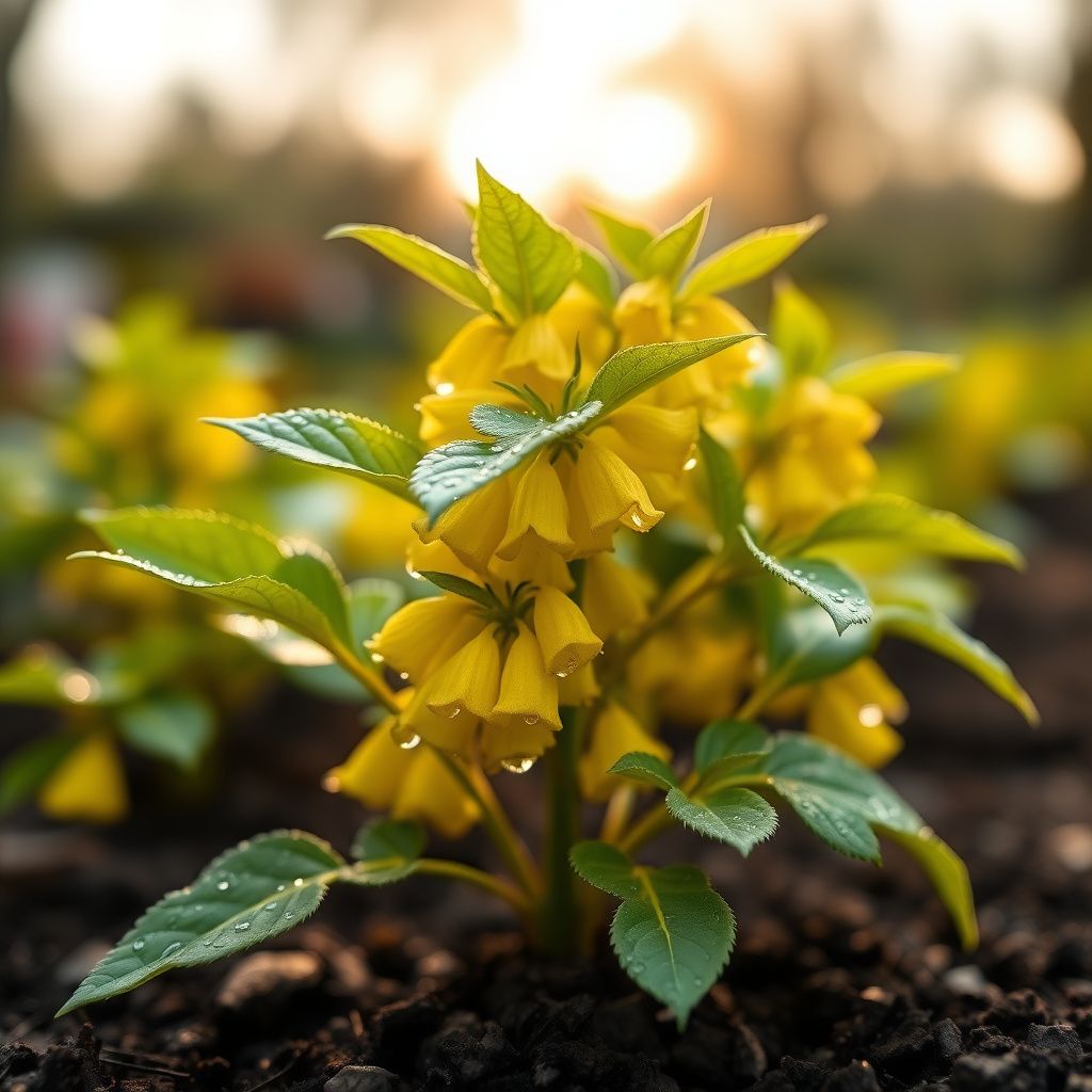 Yellow Laburnum Anagyroides Tree Seeds Planting