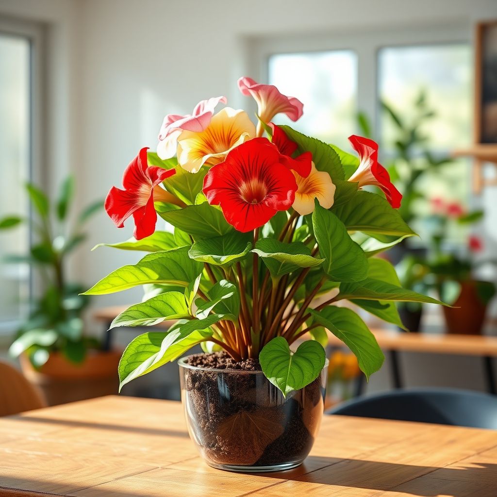 Gloxinia Flower Seeds, Mixed Colors, Potted Plants, Bonsai Flowers