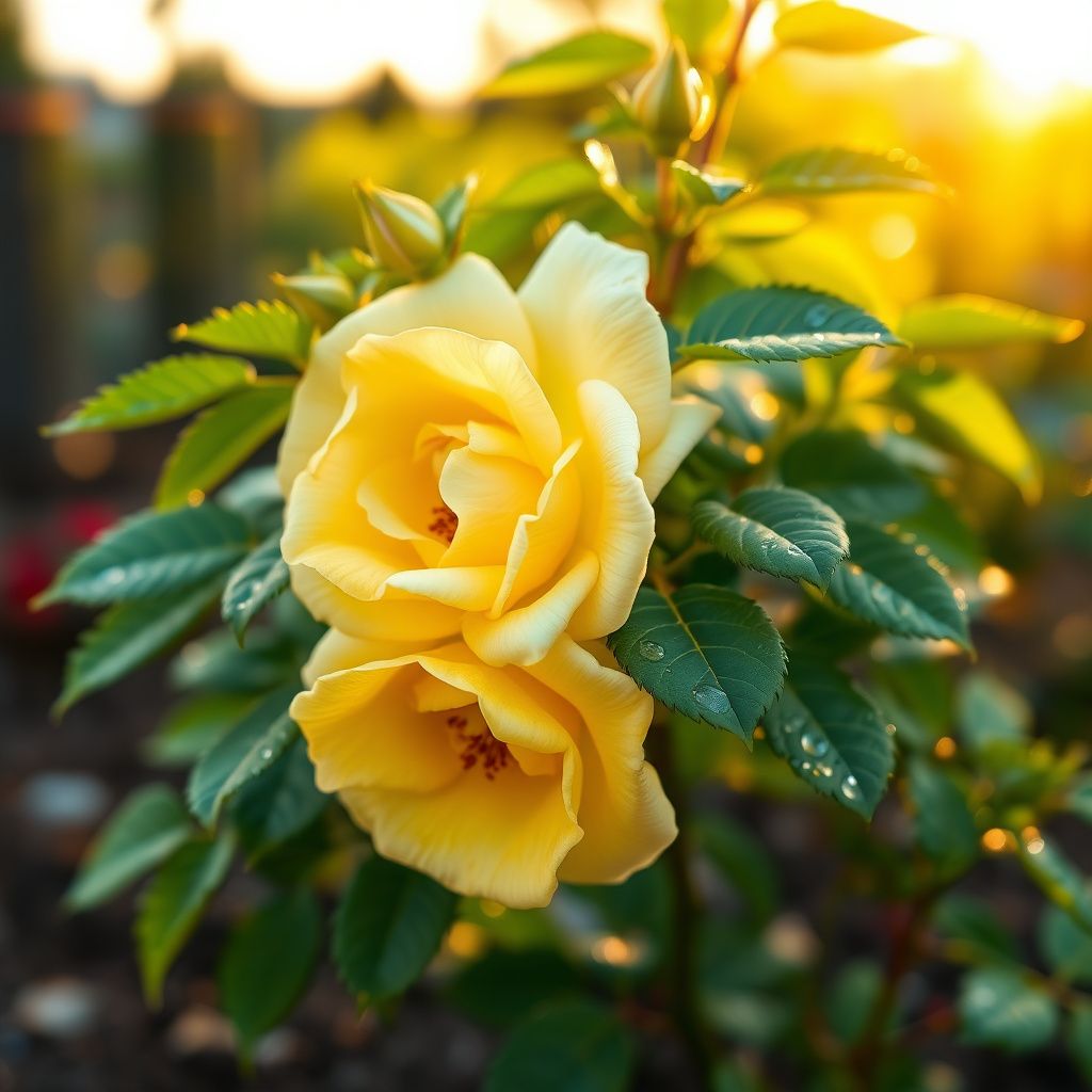 Light Yellow Climbing Rose Seeds for Planting - Beautiful Garden Climber Roses
