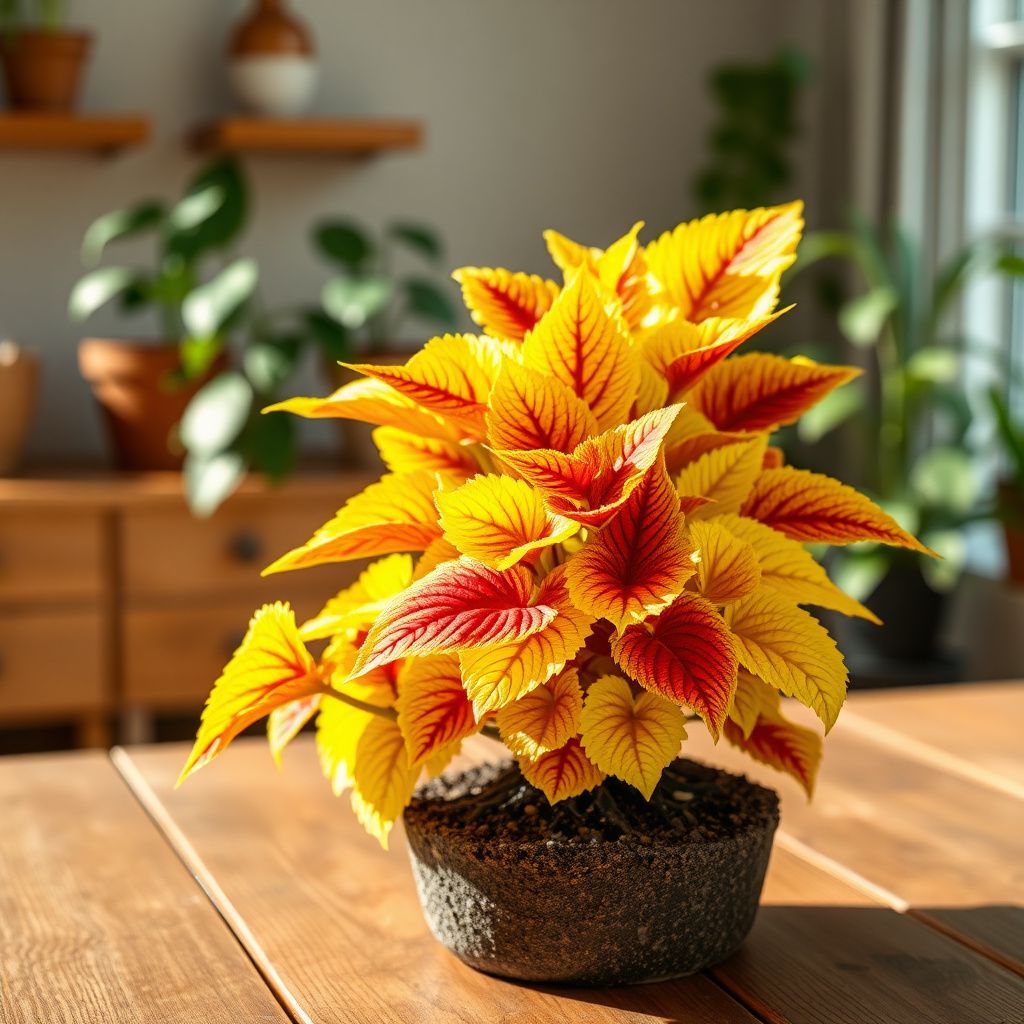 Yellow Red Dragon Coleus Seeds for Planting Drought Tolerant Heirloom & GMO Free Seeds for Home Garden
 
 Sale