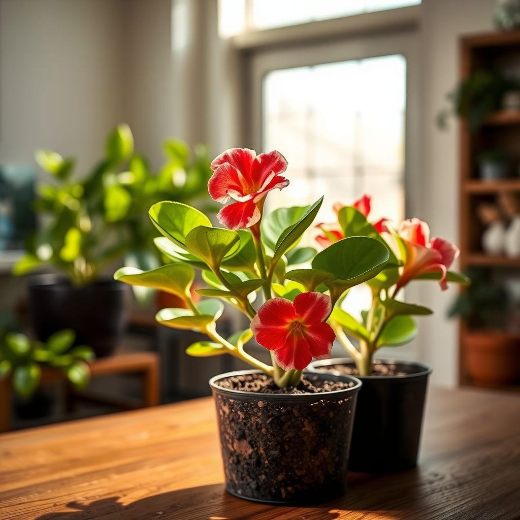 Adenium Obesum Flower seeds for Planting - Colorful Display, Heirloom & GMO Free Seeds for Home Garden