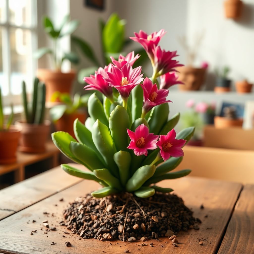 Zygocactus Truncatus Dark Pink Flower Seeds for Planting in Gardens - Easy to Grow Flowering Cactus Seeds