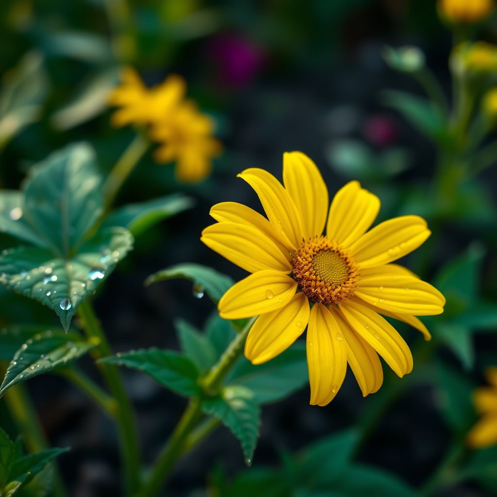 Yellow Rudbeckia Goldstrum Flower seeds for Planting - Compact Growth, Heirloom & GMO Free Seeds for Home Garden