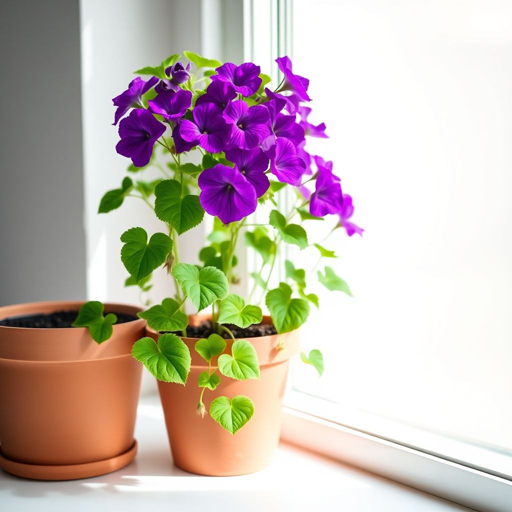Violet Climbing Geranium Seeds for Planting  Enhance Your Garden