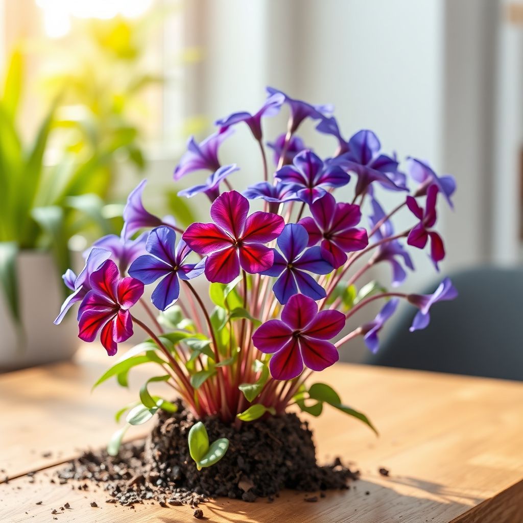 Blue Red Sparaxis Tricolor Flower Seeds for Planting