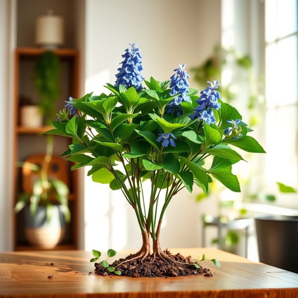 Blue Pulmonaria Lungwort Seeds for Planting