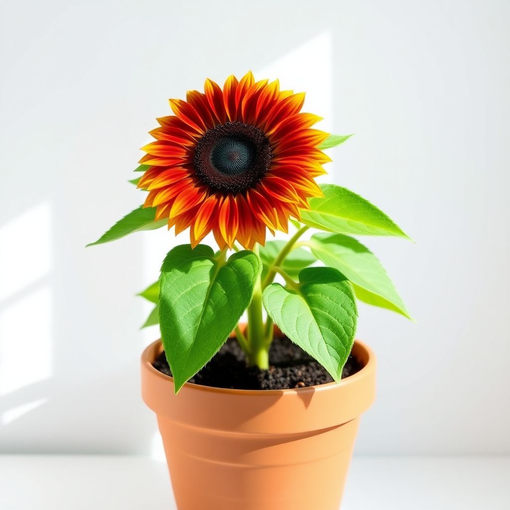 Chocolate Sunflower Flower seeds for Planting - Premium Quality, Heirloom & GMO Free Seeds for Home Garden