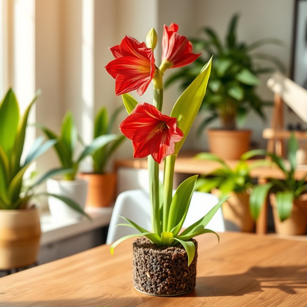 Amaryllis Flower Seeds for Indoor Garden