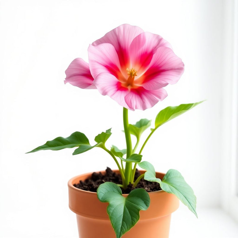 Pink White Eustoma Flower Seeds for Planting - Elegant Annual Blooms for Your Garden