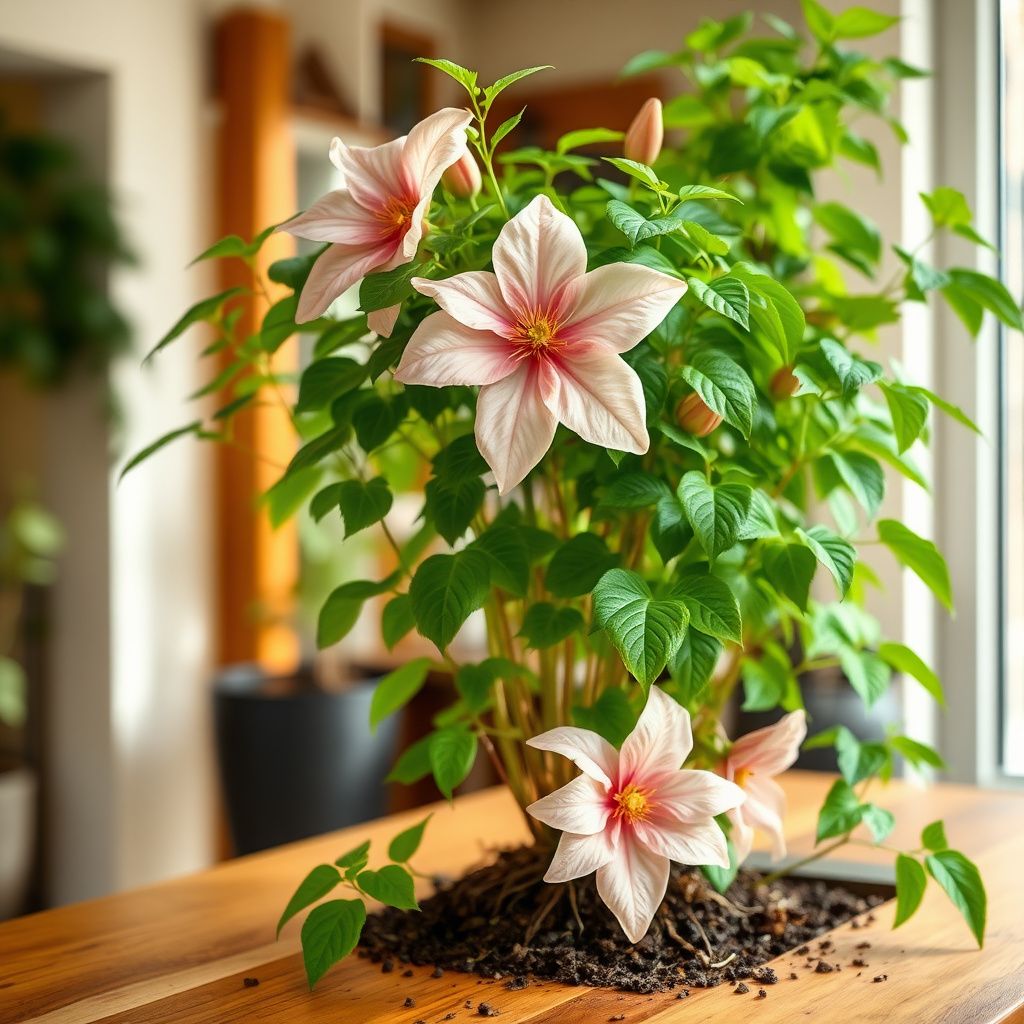 Peach Clematis Flower Seeds for Planting Pollinator Friendly Heirloom & GMO Free Seeds for Home Garden
 
 Sale