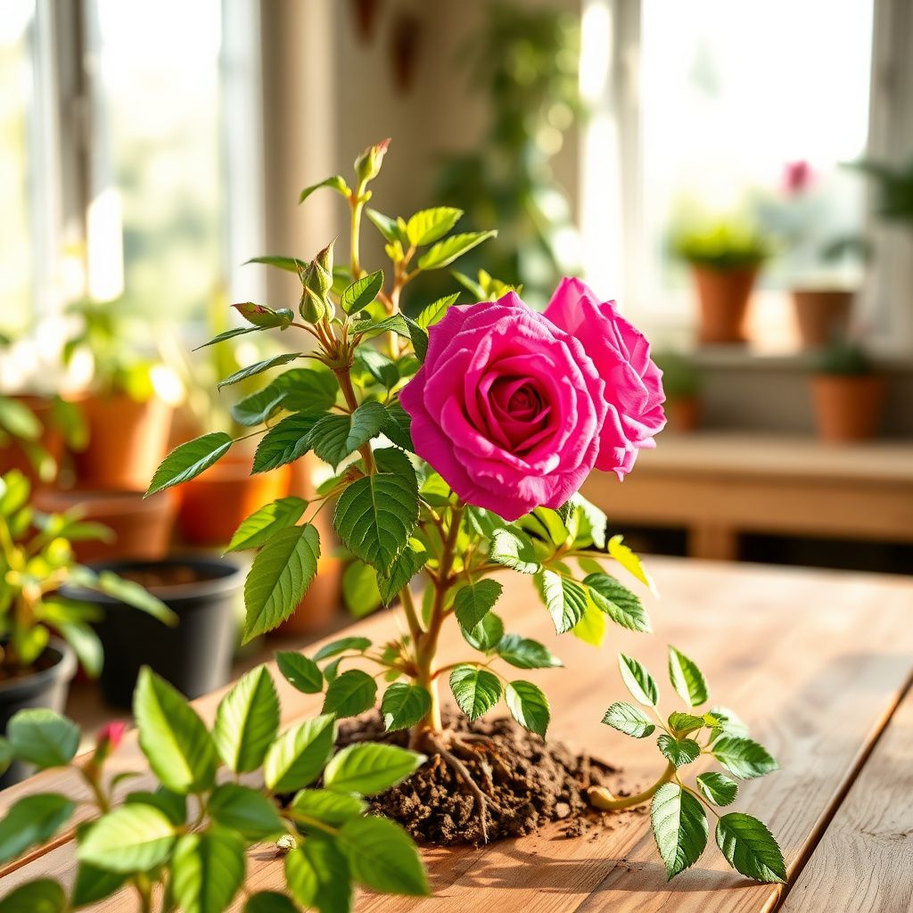Rose Tree Flower seeds for Planting Sun Loving Heirloom & GMO Free Seeds for Home Garden