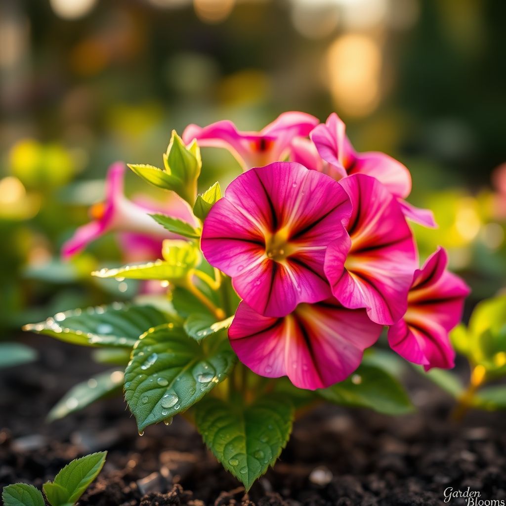 Multi-Flowered Double-Petal Petunia Seeds for Planting - Garden Blooms