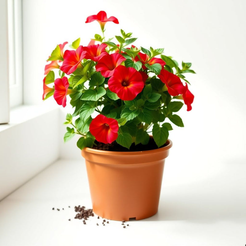 Apricot Punch Calibrachoa Organic Petunia Seeds for Planting in Balcony and Hanging Baskets