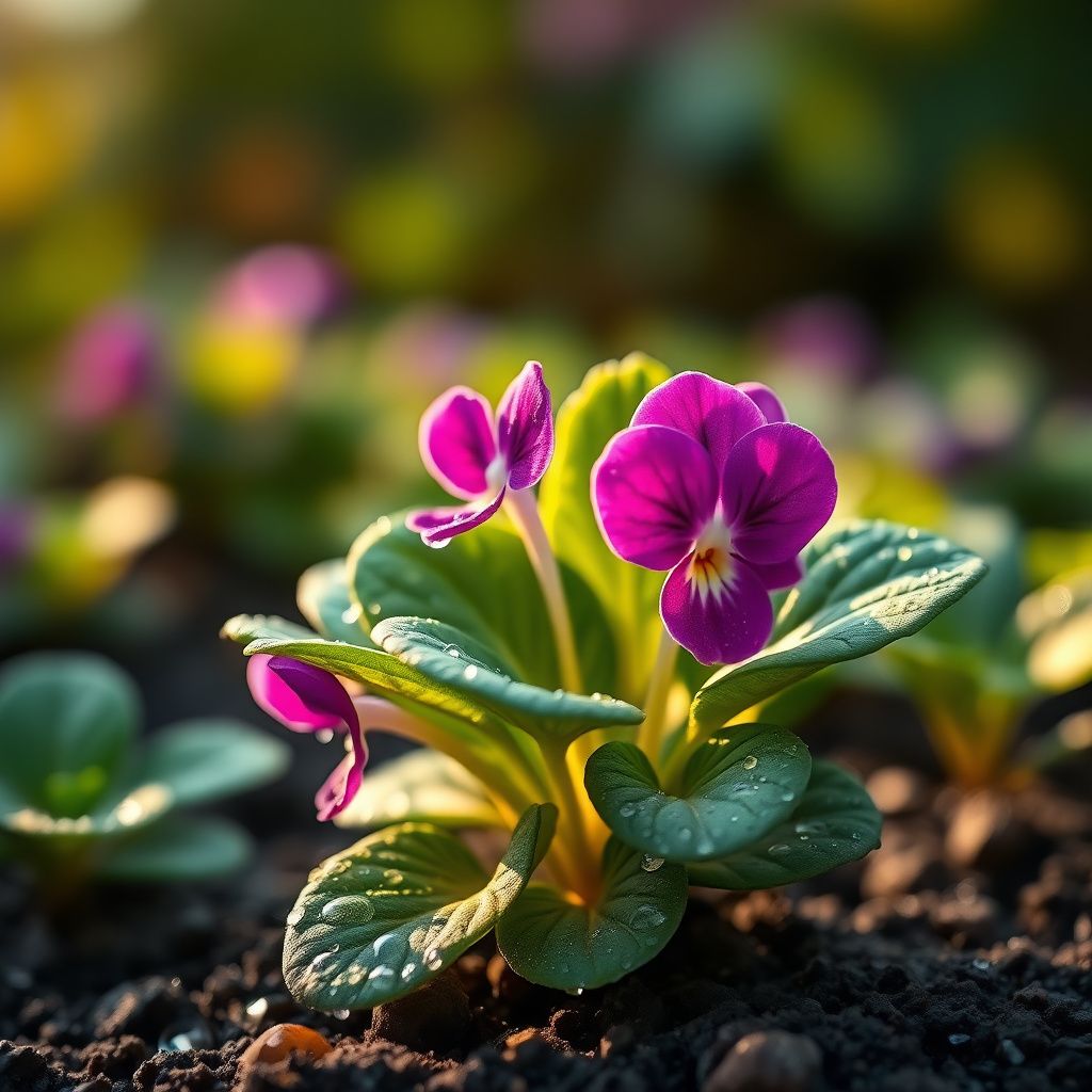 Mini African Violet Seeds for Indoor & Outdoor Planting - Easy to Grow